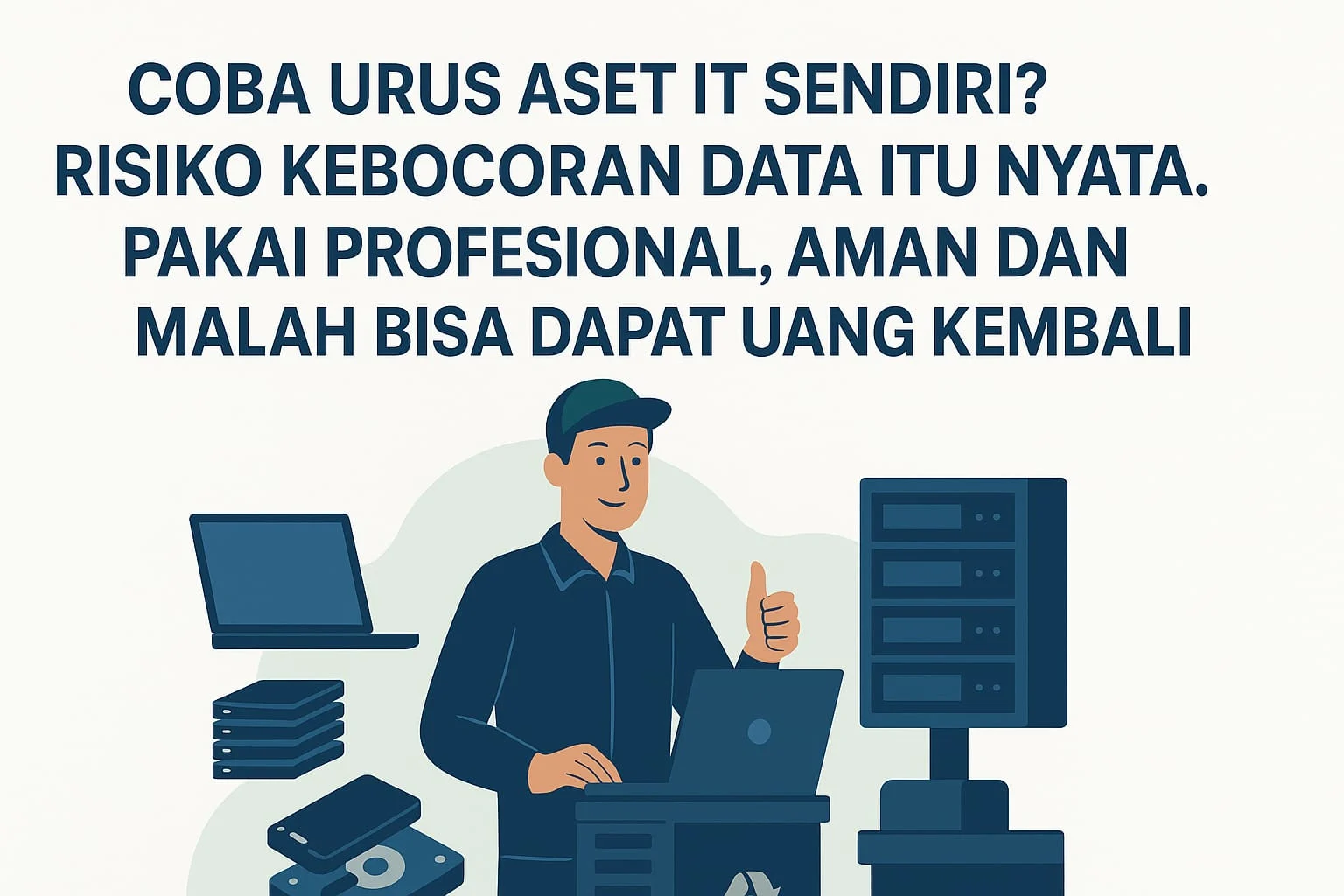 Aset IT Lama Diurus Sendiri? Hati-hati Risiko Data Bocor